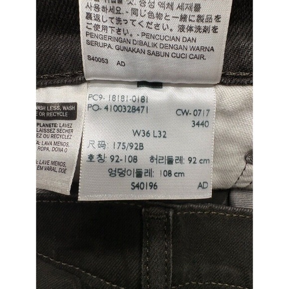 Levi's 541 Athletic Fit Jeans Brown Measured‎ 38x31 Denim Casual - Picture 4 of 7
